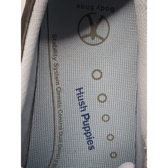 Hush Puppies Lace-Up Black Leather Sz8EW 495 - Picture 3 of 8